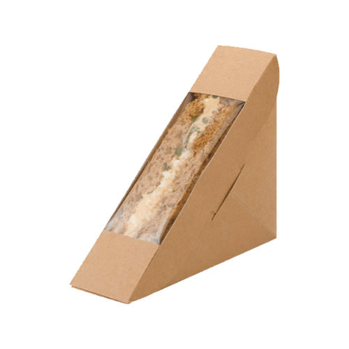 Sandwich Tray, braun 1er, 12,3x5,2x12,3 cm