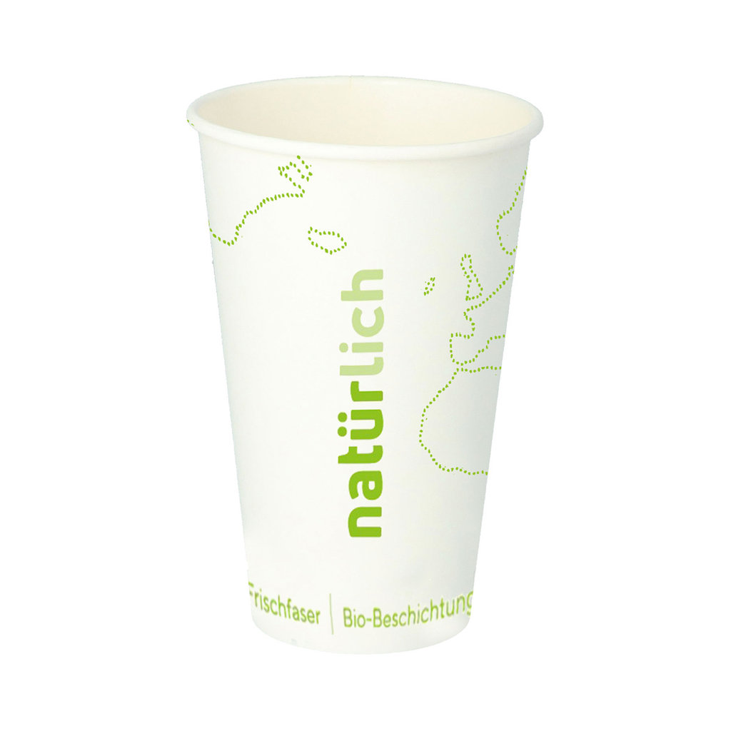 Hot Drink Dispersion Cup weiß, 0,4 l unbeschichtet